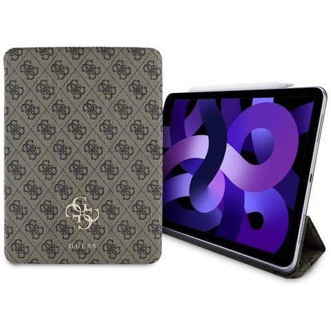⁨Guess GUFC11RM24PS4SGW iPad Air 11"      2024/2025 brązowy/brown Magnetic 4G Big Logo⁩ w sklepie Wasserman.eu