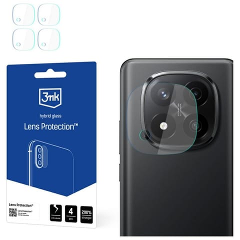 ⁨Ochrona na obiektyw aparatu 3MK Lens Protection do Redmi Note 14 Pro+⁩ w sklepie Wasserman.eu