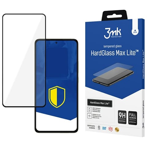⁨Szkło hartowane 3MK HardGlass Max Lite   do Redmi Note 14 PRO/14 PRO+ 5G⁩ w sklepie Wasserman.eu