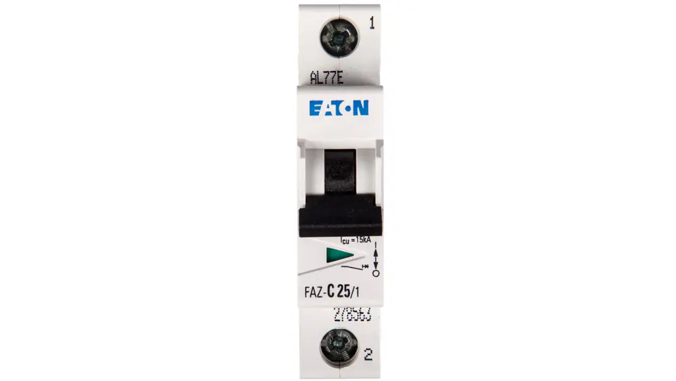 ⁨Circuit breaker 1P C 25A 15kA AC FAZ C25/1 278563⁩ at Wasserman.eu