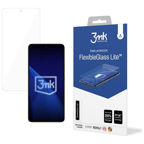 ⁨Szkło Hybrydowe 3MK FlexibleGlass Lite    do Redmi Note 14 4G⁩ w sklepie Wasserman.eu