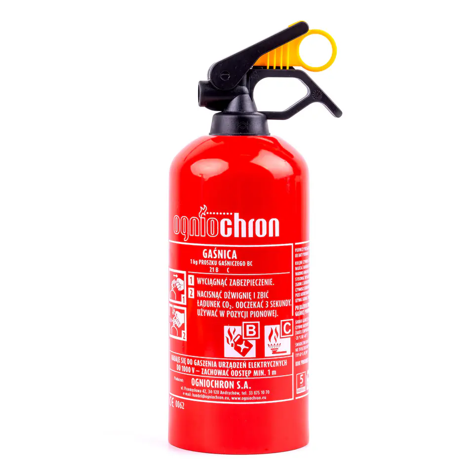 ⁨Powder fire extinguisher gp-1 bc without hanger⁩ at Wasserman.eu