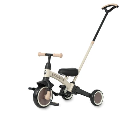 ⁨Qplay Rowerek Trójkołowy Stager 3w1 Brown⁩ w sklepie Wasserman.eu