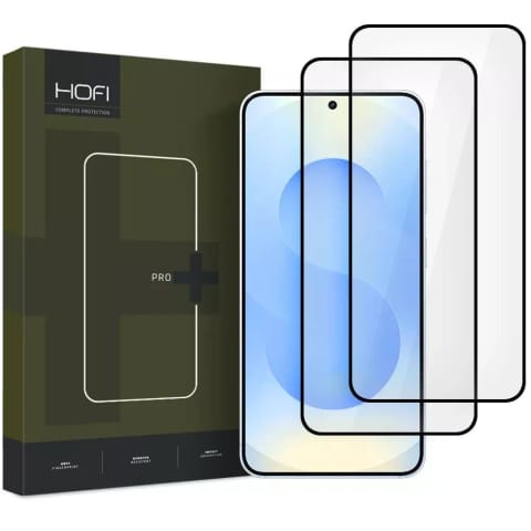 ⁨Szkło Hartowane do Samsung Galaxy S25 Plus Hofi Glass Pro+ 2-Pack Black 9H⁩ w sklepie Wasserman.eu