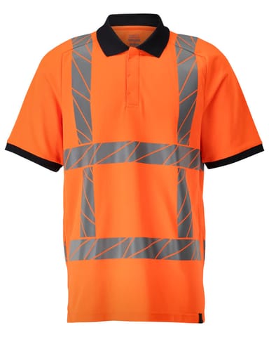 ⁨MASCOT® Koszulka polo ACCELERATE SAFE (kolor pomarańcz hi-vis , rozmiar L)⁩ w sklepie Wasserman.eu