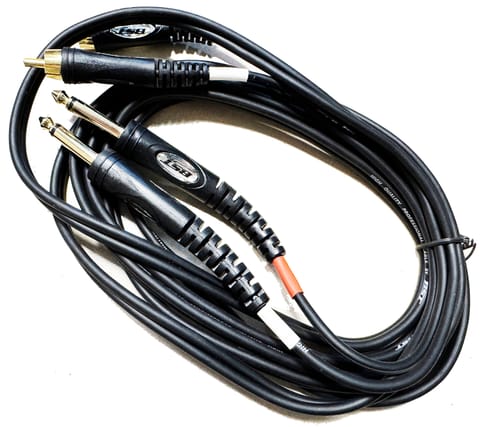 ⁨Przewód 2x Jack 6,3mm na 2x RCA mono. BST 3 metry⁩ w sklepie Wasserman.eu