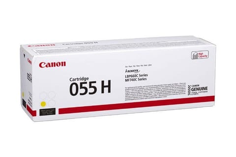 ⁨Laser Toner cartridge CLBP Cartridge 055H yellow 3017C002⁩ at Wasserman.eu