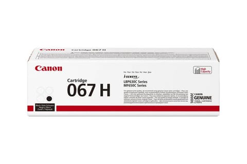 ⁨Canon 067H toner cartridge 1 pc(s) Original Black⁩ at Wasserman.eu