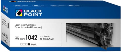 Kaseta z tonerem BLACK POINT LBPS1042 Czarny Zamiennik Samsung MLT-D1042S LBPS1042 Czarny MLT-D1042S w sklepie Wasserman.eu