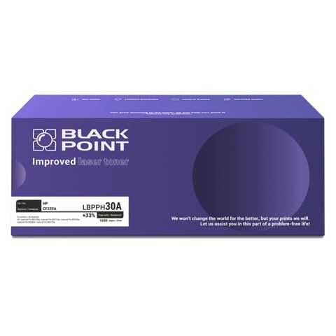 ⁨Toner BLACK POINT LBPPH30A HP CF230A⁩ w sklepie Wasserman.eu