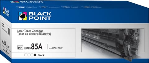 ⁨Toner BLACK POINT LBPPH85A Zamiennik HP CE285A LBPPH85A HP CE285A⁩ w sklepie Wasserman.eu
