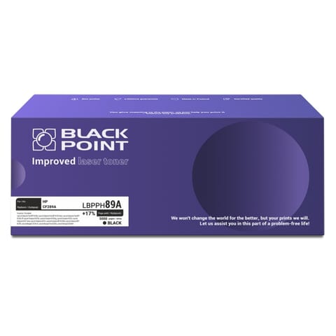 ⁨Toner BLACK POINT LBPPH89A HP CF289A⁩ w sklepie Wasserman.eu