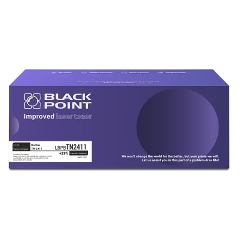 ⁨Toner BLACK POINT LBPBTN2411 Brother TN-2411⁩ w sklepie Wasserman.eu