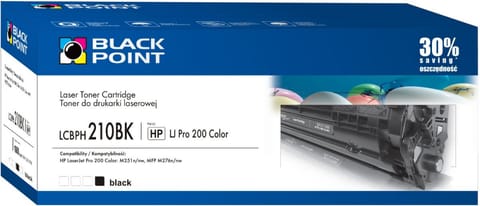 ⁨Kaseta z tonerem BLACK POINT LCBPH210BK Zamiennik HP CF210A LCBPH210BK⁩ w sklepie Wasserman.eu