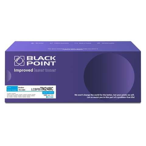 ⁨Toner BLACK POINT LCBPBTN248C Brother TN-248C⁩ w sklepie Wasserman.eu