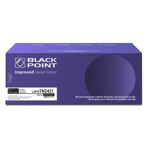 ⁨Toner BLACK POINT LBPBTN2421 Brother TN-2421⁩ w sklepie Wasserman.eu