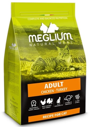 Meglium Cat Adult Chicken & Turkey 10kg w sklepie Wasserman.eu
