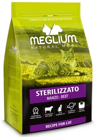 Meglium Cat Adult Neutered Beef 10kg w sklepie Wasserman.eu