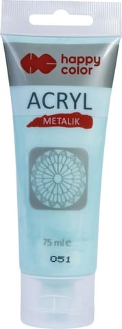 ⁨Farba akrylowa 75ml miętowy metalik⁩ w sklepie Wasserman.eu
