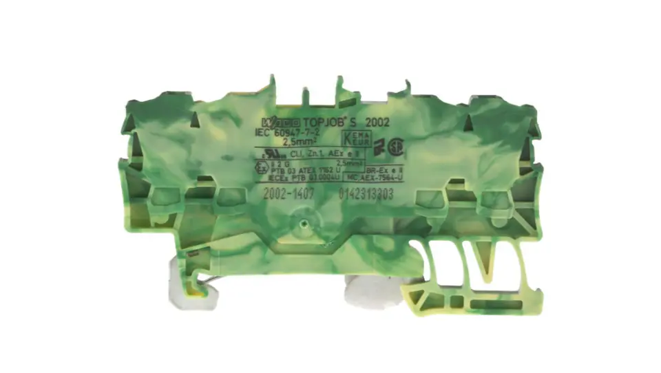 ⁨4-wire connector 2,5mm2 yellow-green 2002-1407 TOPJOBS⁩ at Wasserman.eu