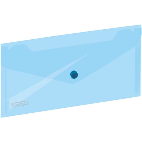 ⁨Teczka kopertowa na zatrzask DL niebieska ZP042 120-1477 GRAND⁩ w sklepie Wasserman.eu
