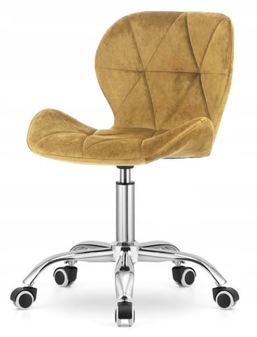 ⁨Krzesło obrotowe VASTO OFFICE VELVET SAND⁩ w sklepie Wasserman.eu