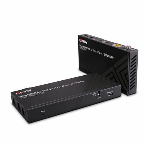 ⁨Lindy 150m Cat.6 HDMI 4K60, USB 2.0⁩ w sklepie Wasserman.eu