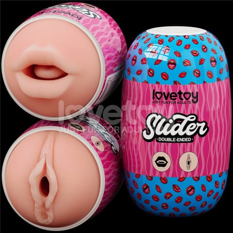 ⁨SLIDER DOUBLE-ENDED MASTURBATOR⁩ w sklepie Wasserman.eu