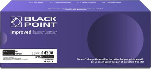 ⁨Toner BLACK POINT LBPPH1420A HP W1420A⁩ w sklepie Wasserman.eu