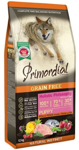 ⁨Primordial Dog Grain Free Puppy Chicken & Sea Fish 12kg⁩ w sklepie Wasserman.eu