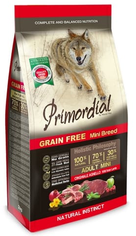 ⁨Primordial Dog Grain Free Mini Adult Wild Boar & Lamb 2kg⁩ w sklepie Wasserman.eu