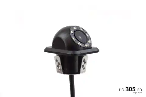 ⁨Kamera cofania parkowania hd-305 led night vision amio-02165⁩ w sklepie Wasserman.eu