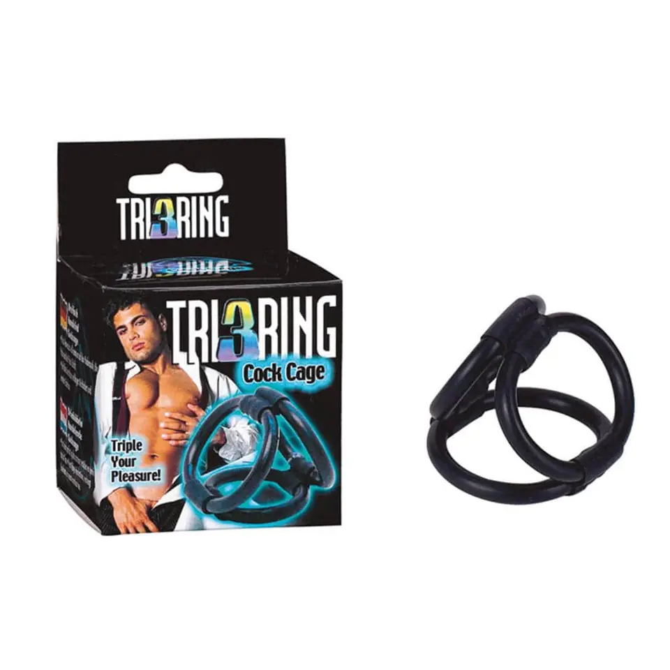 Tri Ring Cock Cage at Wasserman.eu