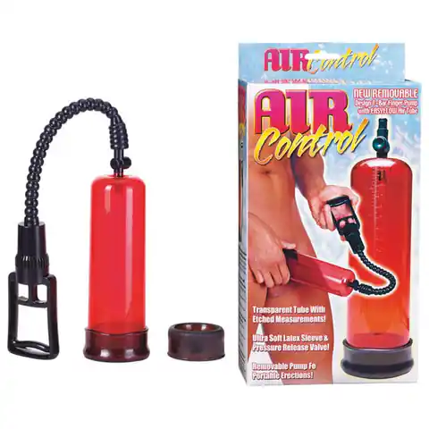 ⁨Air Control Penis pump red⁩ w sklepie Wasserman.eu