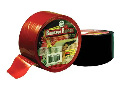 ⁨Restraint tape, 18m black⁩ at Wasserman.eu