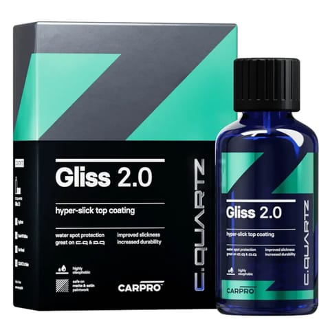 ⁨CarPro Gliss 2.0 - Powłoka ochronna na poziomie nowoczesnej technologii 30ml⁩ w sklepie Wasserman.eu