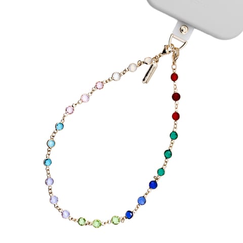 ⁨Crong Phone Charm - Smycz zawieszka do telefonu (Rainbow Gems)⁩ w sklepie Wasserman.eu