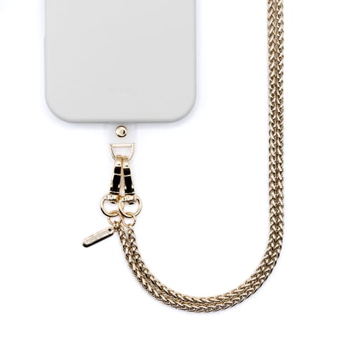 ⁨Crong Phone Crossbody - Smycz zawieszka do telefonu (Gold Link)⁩ w sklepie Wasserman.eu