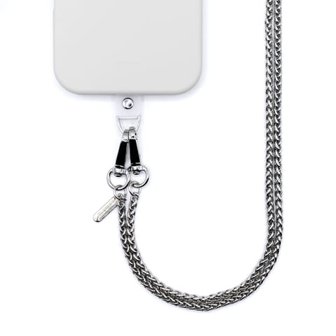 ⁨Crong Phone Crossbody - Smycz zawieszka do telefonu (Silver Link)⁩ w sklepie Wasserman.eu