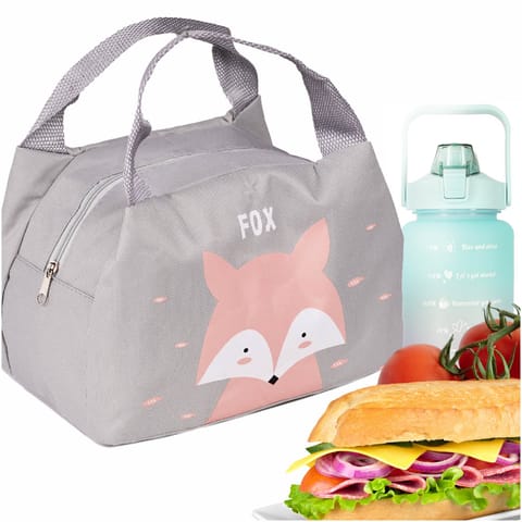 ⁨Thermal Insulating Bag Breakfast Lunch Fox Pink⁩ at Wasserman.eu