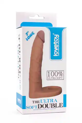 ⁨Dildo analne The Ultra Soft Double 17,8 cm Lovetoy⁩ w sklepie Wasserman.eu