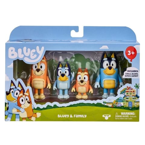 ⁨Bluey Figurki Rodzinka 4 szt.⁩ w sklepie Wasserman.eu