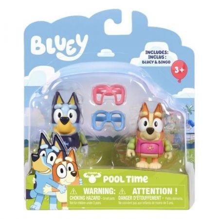 Bluey Figurki Zabawa Na Basenie 2 szt. w sklepie Wasserman.eu
