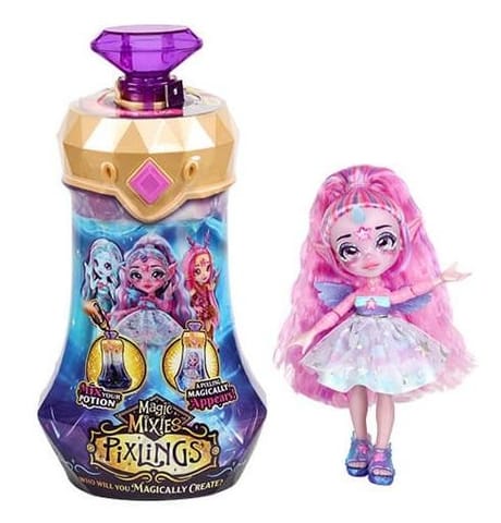 ⁨Magic Mixies Doll Pixlings Unicorn Purple 14871⁩ at Wasserman.eu