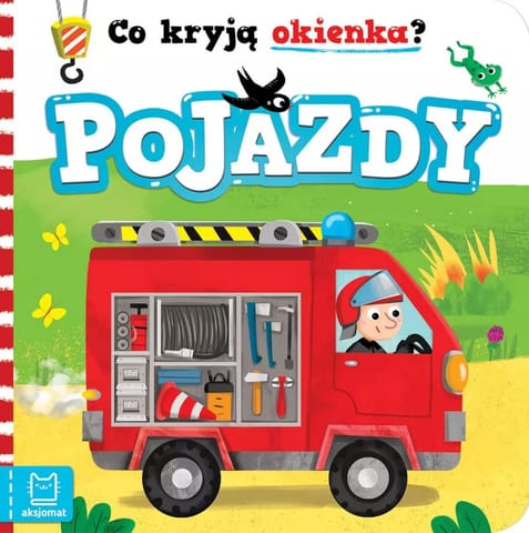⁨KSIĄŻECZKA DLA DZIECI - CO KRYJĄ OKIENKA? POJAZDY⁩ w sklepie Wasserman.eu