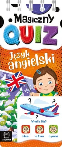 ⁨MAGICZNY QUIZ JĘZYK ANGIELSKI NA SPIRALI NAUKA⁩ w sklepie Wasserman.eu