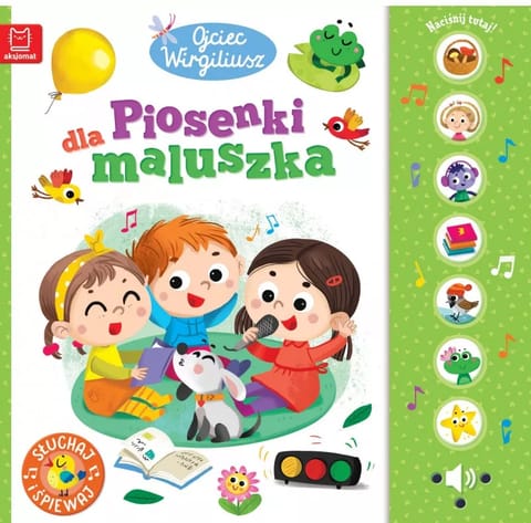 ⁨KSIĄŻECZKA 7PIOSENEK DLA DZIECI OJCIEC WIRGILIUSZ⁩ w sklepie Wasserman.eu