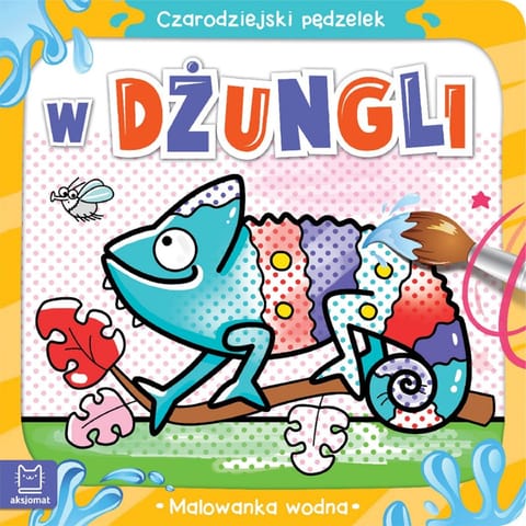 ⁨Czarodziejski pędzelek. W dżungli. Malowanka wodna⁩ w sklepie Wasserman.eu