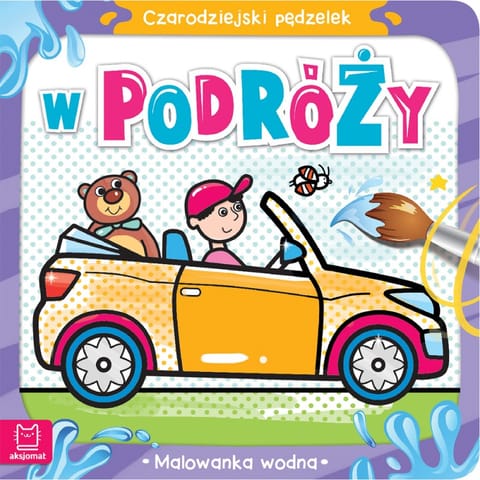 ⁨Czarodziejski pędzelek. W podróży. Malowanka wodna⁩ w sklepie Wasserman.eu