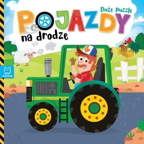 ⁨Pojazdy na drodze. Duże puzzle⁩ w sklepie Wasserman.eu